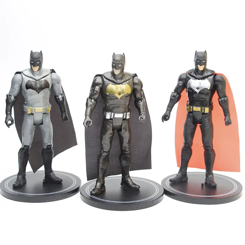 Toptan 3 Batmans DC karanlık şövalye Bruce Wayne Catwoman süs bebek şekilli kalıp, oyuncak