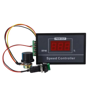 30A DC 6V-60V 12V 24V 48V PWM regolatore di velocità del motore digitale Display a LED 0 ~ 100% regolabile 15KHZ con interruttore potenziometro - Product Image 4