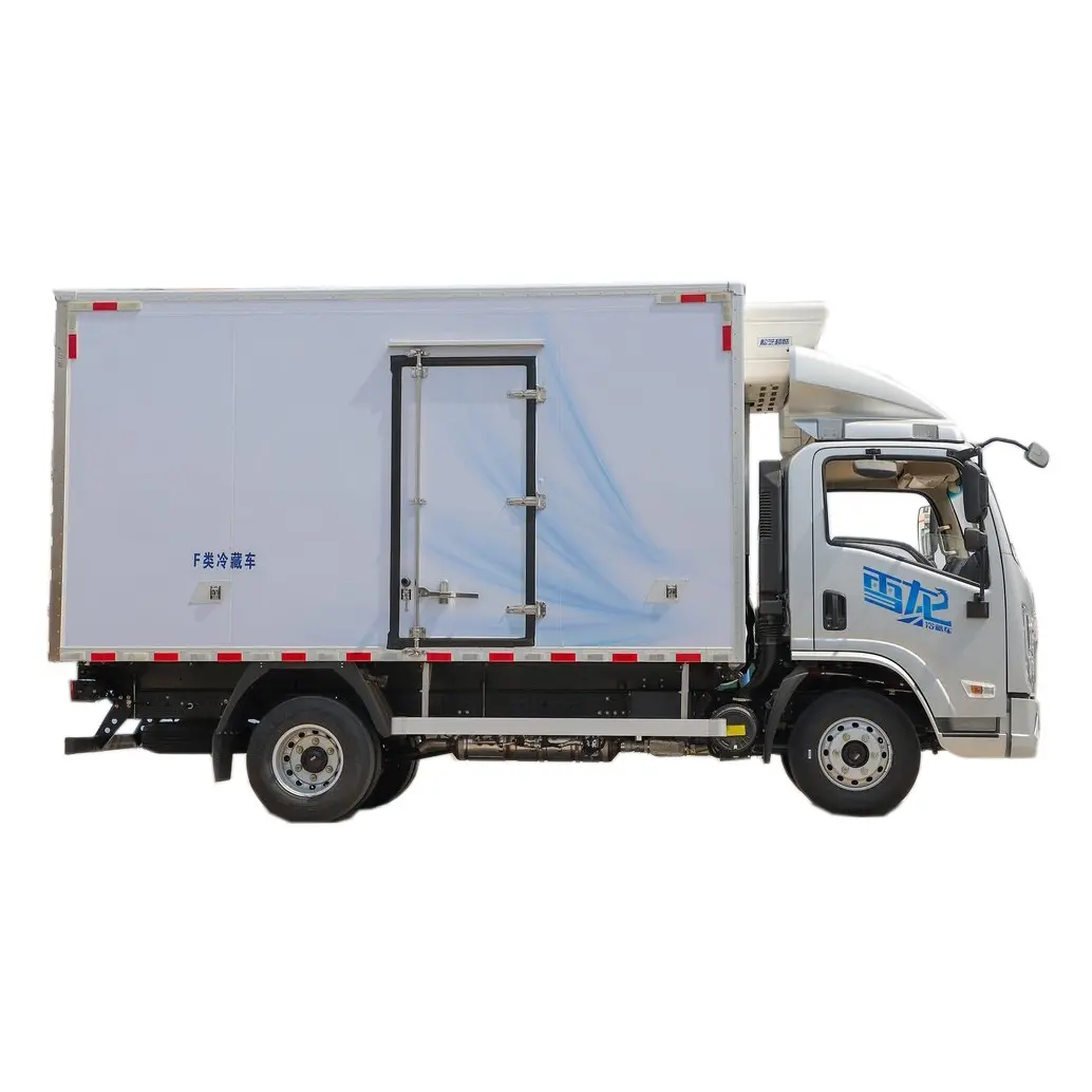 10 ton 14ft refrigerator cold room van truck freezer food used container cooler seafood refrigerated light trucks for sale