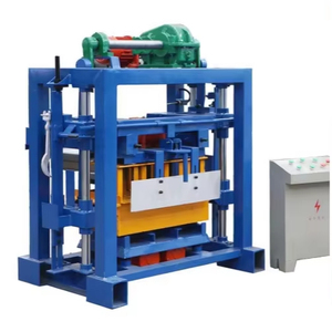 自动联锁手动粘土砌块制造机柴油电压水泥混凝土砖生 - Product Image 1
