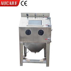 220V Manual <strong>Wet</strong> Liquid <strong>Blast</strong> Cabinet Sandblasting Blaster with Dust Collector and Cleaning System - Product Image 1