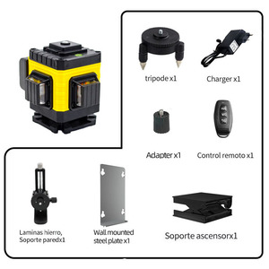 3D 12-Line Green Laser <strong>Level</strong> Meter <strong>Automatic</strong> 360 Degree Indoor Floor Leveling Machine for DIY and Industrial <strong>Use</strong> - Product Image 6