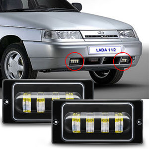 Lada 2110 -2117 <span class=keywords><strong>Led</strong></span> Fog Light Waterproof 30W 6000K曇Passing Light車フロント曇Lamp