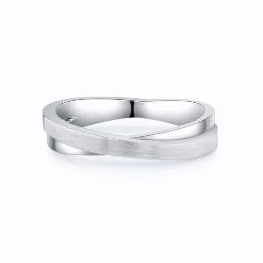 18K White Gold