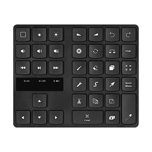 Wireless Rechargeable <strong>Keyboard</strong> for Procreate and Drawing Shortcuts for iPad and Graphic Tablets - Product Image 1
