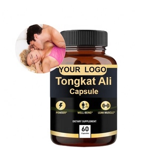 อาหารเสริมเพื่อสุขภาพฮาลาลสารสกัดจากราก Tongkat Ali บริสุทธิ์แคปซูล Maca Arginine สารสกัดจาก Tongkat Ali สารสกัดจากเลื่อยปาล์เมโต - Product Image 1