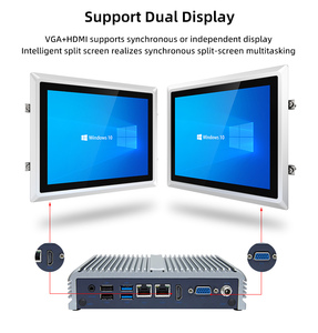 VALANO Mini PC Industrial J1900 8G RAM 128G Almacenamiento Amplio rango Barebone Embedded PC para Win/Linux Computadora Industrial en Stock - Product Image 4