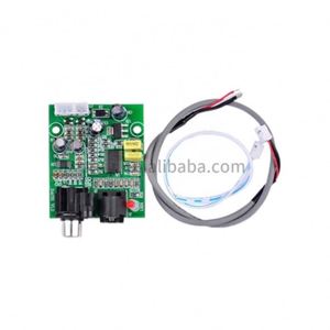 Placa decodificadora Digital DAC CS8416 CS4344 fibra óptica Coaxial entrada de señal Digital decodificador de salida de Audio estéreo para amplificador DIY - Product Image 1