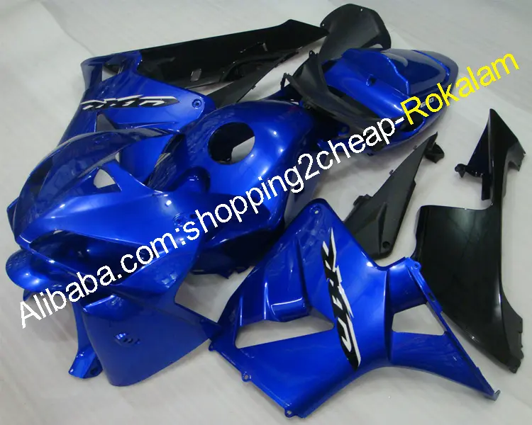 For Honda CBR600RR F5 2005 2006 CBR600RRF5 CBR600 600RR 05 06 Blue Black Fairing Aftermarket Kit