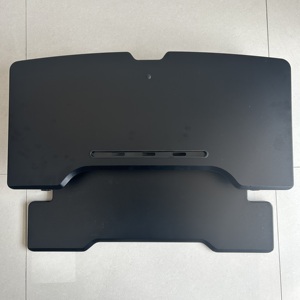 Convertidor de escritorio ajustable personalizado-Elevador de escritorio de pie para oficina en casa-Totalmente ensamblado con elevador con resorte-Negro - Product Image 3