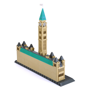 4221有名な建設プラスチックビルドブロックビルディングブロックアーキテクチャワールドシティランドマークカナダ議会ブロック - Product Image 4