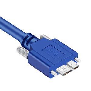 <strong>USB</strong> <strong>3</strong>.<strong>0</strong> <strong>Type</strong> a Male to Micro B USB3.<strong>0</strong> Cable with Screw Locking <strong>Usb</strong> <strong>3</strong>.<strong>0</strong> Camera Cable for Machine Vision