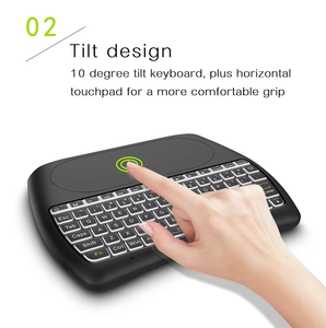Colorful LED Light D8 Pro Plus Mini <strong>Keyboard</strong> 2.4GHz BT Connection Remote Touchpad Backlight for <strong>Android</strong> TV BOX - Product Image 5