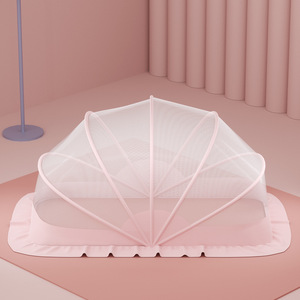 Baby Mosquito <strong>Net</strong> Baby Yurt Anti-mosquito Full-cover Foldable Newborn Baby Bed Bottomless Universal - Product Image 3