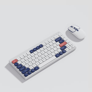 Teclado portátil para juegos Walmet 60%, teclado con retroiluminación LED RGB y ratón, teclados de ordenador