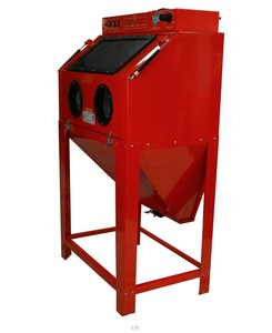 電気制御システムと集塵機を備えた新しいデザインの350Lサンドブラストキャビネット - Product Image 4