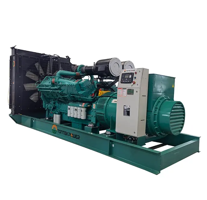 Open Type 1000kw/1250kva Met TPD1250C5-1 Motor Dieselgeneratorsets