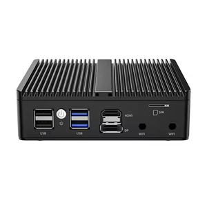 CAUXUNIPC In-tel N100/N150 Pc Mini <strong>Computer</strong> Router 4*LAN 4*I266 <strong>2</strong>.5G Ethernet 4*USB DDR5 M.<strong>2</strong> Fanless Mini Pc Firewall Server - Product Image 2
