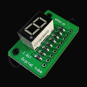 0.36 pollici 1 Bit Display digitale 7 segmento modulo LED 5 Driver di disponibilità a colori per Arduino STM32 STC AVR scheda di sviluppo