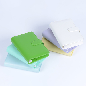 Personalizado Colorido Fivela Magnética <span class=keywords><strong>Notebook</strong></span> Multifuncional Loose-Leaf PU Impresso Capa De Couro Promocional Caderno De Presente De Evento