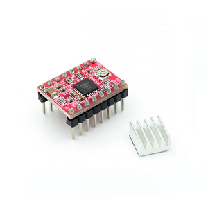 3D yazıcı parçaları aksesuar Reprap pololu A4988 için soğutucu ile step Motor sürücü modülü rampalar 1.4 - Product Image 2