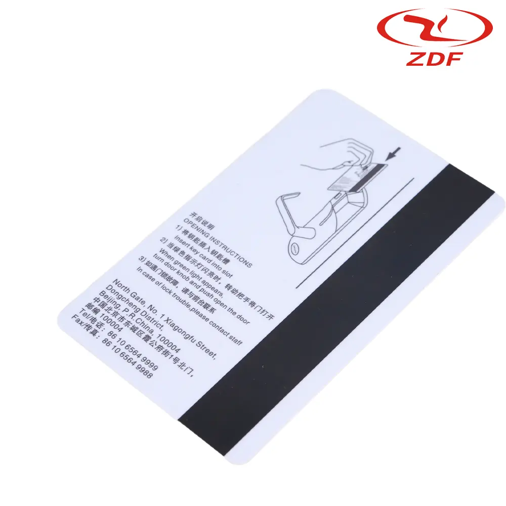 بطاقة ذكية بيضاء مطبوعة مخصصة 13.56 ميجا هرتز Ntag213 Ntag215 Ntag216 من البولي كلوريد الفينيل بطاقة عمل NFC بطاقة RFID