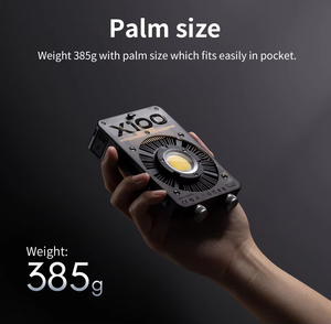 Zhiyun MOLUS X100 PRO 100w COB Led Video işığı 2700K ~ 6500K kamera işık App kontrol fotoğraf aydınlatma - Product Image 3