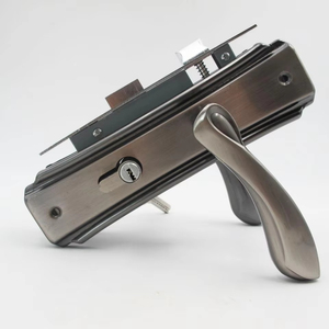 עיצוב חדש ברזל צלחת מכירות ישיר נגד גניבה דלת דלת מנעול פנים דלת חדר שינה ידית נעילת locset עם מפתחות ברזל - Product Image 1