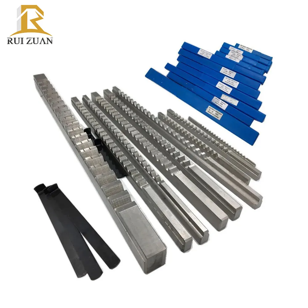 High Speed Steel HSS Keyway Broach Tool Set Keyway broaching cutting tool internal spline broaching tool set