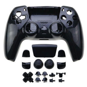 Set completo custodia cromata custodia protettiva pulsanti Shell Kit Mod per Controller Playstation 5 PS5 - Product Image 5