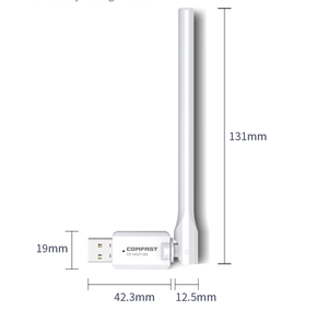 COMFAST CF-CF-WU713N 802.11N 2.4GHz Mini PC Wifi Adattatore 300M Usb Wireless Scheda di Rete Del Computer - Product Image 1