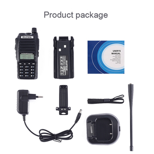 Baofeng UV-82 High Power <strong>DMR</strong> Ran Walkie Talkie 8KM Dual PTT UHF &amp; VHF Ham Radios English Digital Mobile Radio Handheld - Product Image 6