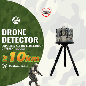Detección de señal FPV de 1-10KM compatible con todas las series DJI, sistema de detección de drones automático pasivo RF inalámbrico de seguimiento - Product Image 1