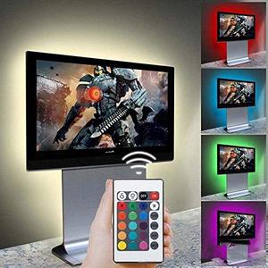 Akıllı LED 1M 2M 3M 4M 5M 5050 DC5V IP65 esnek RGB TV arkaplan ışığı kiti usb'li şerit led işık ile 24 anahtar IR uzaktan kumanda - Product Image 6