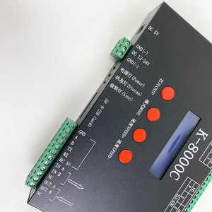 Светодиодный пиксель контроллер K-8000C оригинальный ws2812 K8000C SPI 1024 пиксели программируемый DMX512 ws2811 SD Card пикселей светодиодный контроллер - Product Image 2