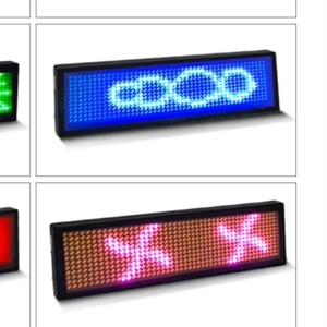 Factory Outlet <strong>LED</strong> Badge Programmable Screen Tags <strong>LED</strong> Name Tags Festival Event Party Use <strong>Led</strong> Light up Stylish <strong>LED</strong> Tag - Product Image 3