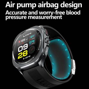2025 TK65สมาร์ทวอทช์ความดันโลหิต1.43นิ้ว AMOLED Screen ECG การตรวจสอบการนอนหลับ SOS โทรหาสุขภาพถุงลมนิรภัย reloj นาฬิกาอัจฉริยะ - Product Image 4