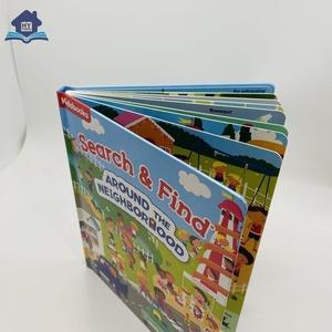 หนังสือกระดานหนาของเล่นเพื่อการเรียนรู้สำหรับเด็กเกมศึกษาปกแข็งพิมพ์จากโรงงานแบบกำหนดเอง - Product Image 3