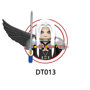 DT8903 oyunu Final Zack fuarı Tifa Lockhart fantezi bulut Strife Sephiroth Mini eğitim montaj yapı taşı şekil oyuncak - Product Image 5