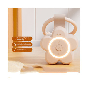 Mini Portable White Noise <strong>Sleep</strong> Player with Built-in Battery, Flower Design, Excellent Sound Quality &amp; Customizable - Product Image 2