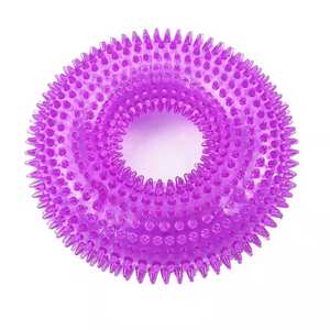 אביזרי לעיס מותאם אישית עבור כלב עמיד חבטות tpr כלב צעצועים לחיות מחמד כדור מחמד עם עיסוי שיניים מנקים שיניים ניקוי קול - Product Image 2