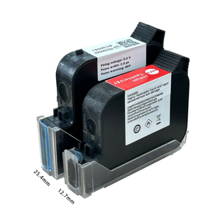 Factory Direct Sale TIJ 12.7mm Handheld Inkjet Printer <strong>Coding</strong> Machine Refilled Black Ink HP 2588 for Solvent Tube Printer - Product Image 4