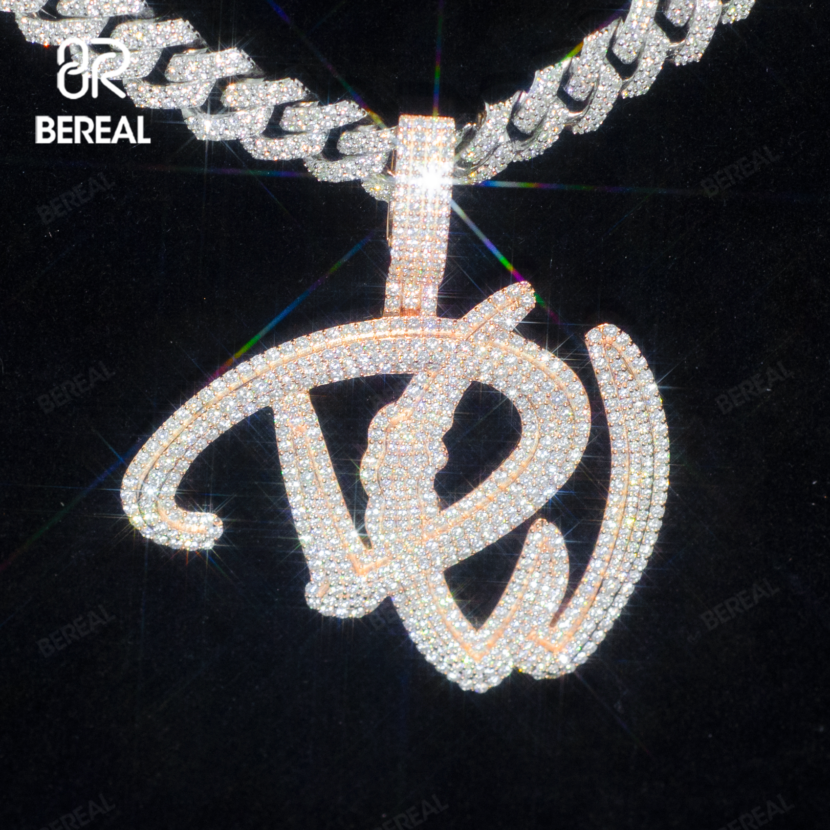 3inches Moissanite+S925