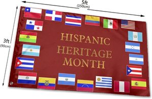 Chất Lượng Cao Tùy Chỉnh Trong Nhà Và Ngoài Trời Trang Trí Sân Vườn Nhà 3X5 Chân Hai Mặt Bền Tây Ban Nha Di Sản Tháng Cờ - Product Image 3