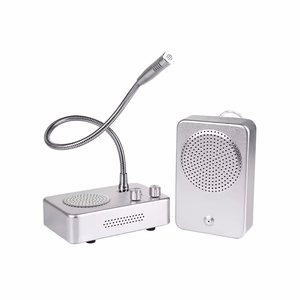 Sistema de intercomunicación de altavoz de ventana e intercomunicador de mostrador para banco Hospital Oficina Tienda Estación de autobuses Boleta - Product Image 3