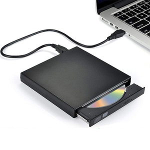 USB 2.0 Portable <strong>CD</strong> DVD <strong>ROM</strong> +/- RW Drive <strong>CD</strong> Burner Player Combo Optical Drive for <strong>PC</strong> for Laptops for Desktop External DVD Drive - Product Image 1