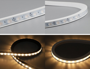 スーパーフレキシブルLEDウォールウォッシャーLEDストリップライトIP67防水フリーベンディングビルディングファサードライト建物構造装飾 - Product Image 4