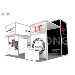 (11) Los Angeles CINE GEAR expo-los ANGELES 2024 10x10ft taşınabilir kumaş görüntüler modüler Stand zemin standı - Product Image 1