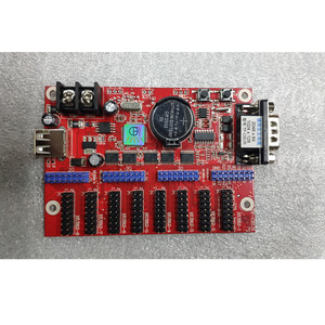 SHENZHENTP TF-C6UR P10 tek renk ve çift renkli LED programlanabilir işareti denetleyicisi, u-disk RS232 LED denetleyici - Product Image 1