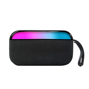 Altavoz BT de gran calidad, altavoz LED fresco para exteriores, altavoz portátil de cuerda de mano, altavoz portátil de graves pesados - Product Image 1